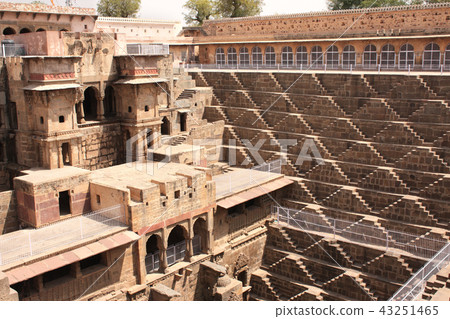 Chand Baori stepwell, Abhaneri, Rajasthan, India 43251465