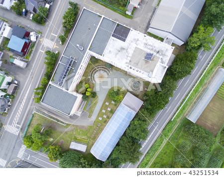 Elementary school seen from above (Ayaka Makoto) 43251534