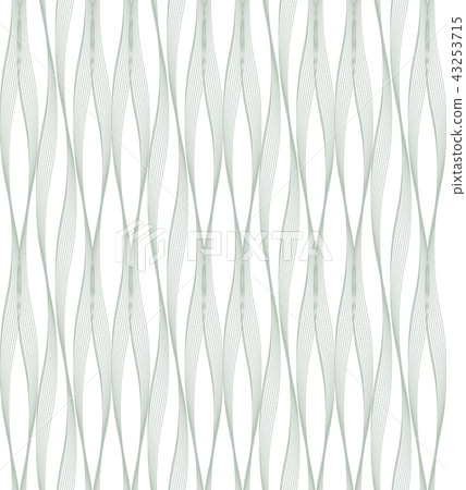 The geometric pattern with wavy lines. Seamless  43253715