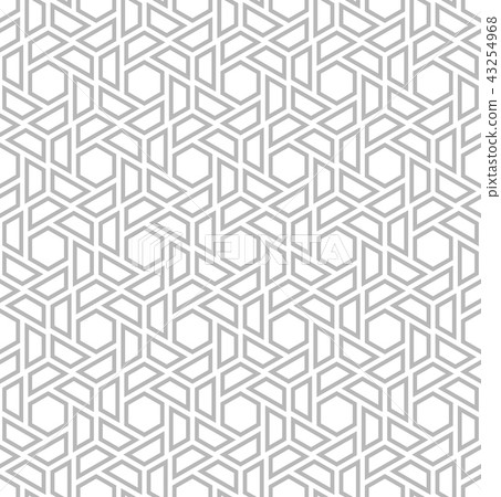 The geometric pattern with lines. Seamless The geometric pattern with lines. Seamless 43254968