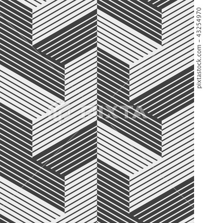 Abstract geometric pattern with stripes, lines. Abstract geometric pattern with stripes, lines. 43254970