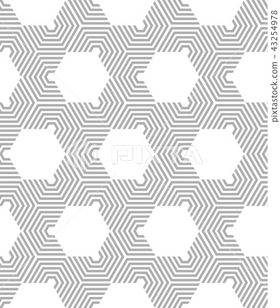 Abstract geometric pattern with stripes, lines. Abstract geometric pattern with stripes, lines. 43254978