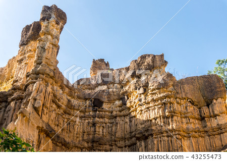 Pha Chau (name) cliff and stone in Thailand Pha Chau (name) cliff and stone in Thailand 43255473