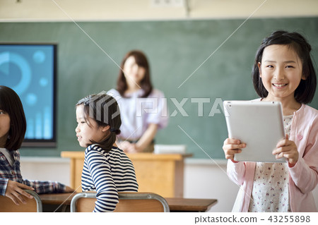 Classroom scene of IT education Classroom scene of IT education 43255898