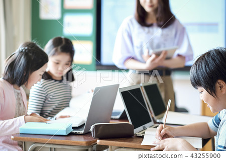 IT教育的課堂場面 IT教育的課堂場面 43255900