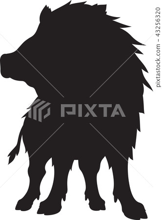 Bow front female silhouette 43256320