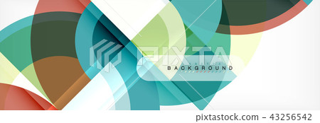 Vector circle abstract background Vector circle abstract background 43256542