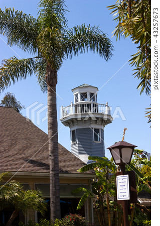 Landscape of the Seaport village in San Diego. Landscape of the Seaport village in San Diego. 43257673