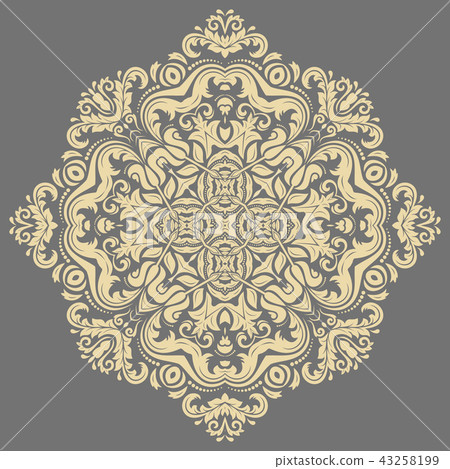 Oriental Abstract Pattern Oriental Abstract Pattern 43258199