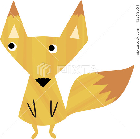 A cute fox child 43258953