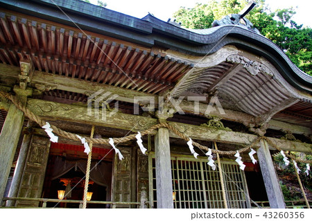 Kumano Sanzan Okunonomiya Tamaki Shrine Ohondon (Totsugawa-mura, Yoshino-gun, Nara Prefecture) Kumano Sanzan Okunonomiya Tamaki Shrine Ohondon (Totsugawa-mura, Yoshino-gun, Nara Prefecture) 43260356