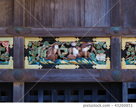 Nikko Toshogu Shrine Three Monkeys 43260851
