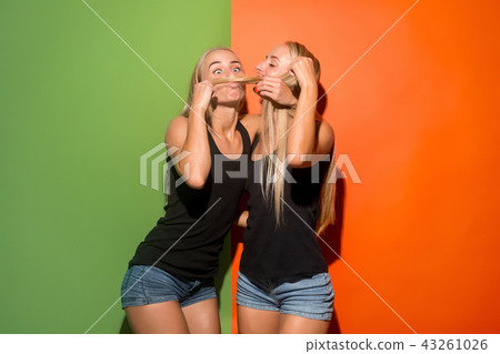 The crazy women with weird expression The crazy women with weird expression 43261026