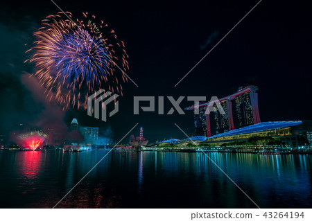 [美景]新加坡濱海灣金沙酒店和煙火 43264194