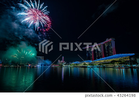 [美景]新加坡濱海灣金沙酒店和煙火 43264198
