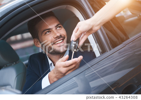 Key Car Dealership >> Car Dealership Young Man Receiving Car Key From Stock Key Car Dealership >> Car Dealership Young Man Receiving Car Key From Stock