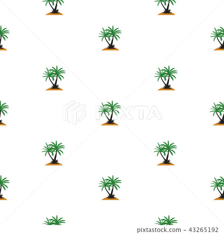 Beautifil Palm Tree Leaf Silhouette Seamless Pattern Background Vector Illustration Beautifil Palm Tree Leaf Silhouette Seamless Pattern Background Vector Illustration 43265192