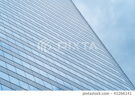 Office building windows. Glass architecture facade design. 43266141
