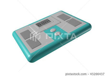 Illustration of scale (digital scale) 43266437