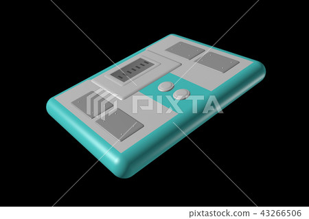Illustration of scale (digital scale) 43266506