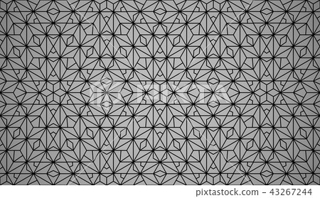 The geometric pattern with lines. Seamless vector The geometric pattern with lines. Seamless vector 43267244