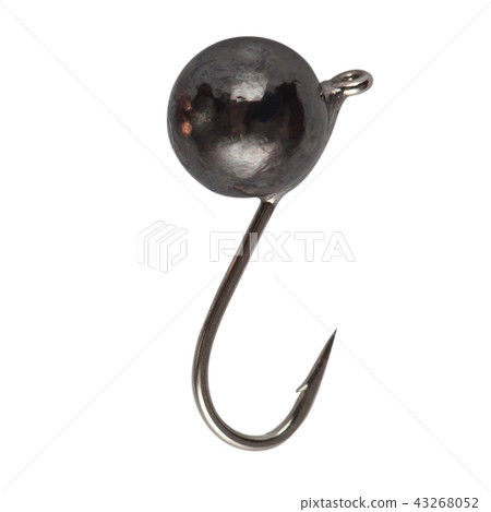 Fishing mormyshka Wobbler fishing theme over white Fishing mormyshka Wobbler fishing theme over white 43268052