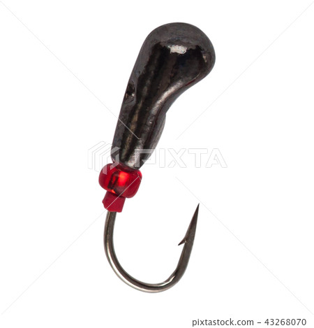 Fishing mormyshka Wobbler fishing theme over white Fishing mormyshka Wobbler fishing theme over white 43268070