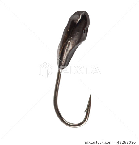 Fishing mormyshka Wobbler fishing theme over white Fishing mormyshka Wobbler fishing theme over white 43268080