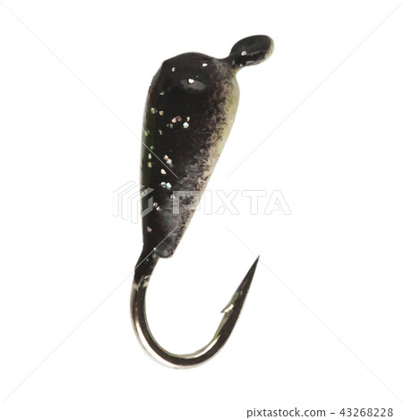 Fishing mormyshka Wobbler fishing theme over white Fishing mormyshka Wobbler fishing theme over white 43268228