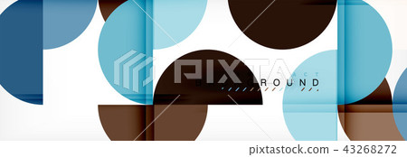 Semi circle abstract background, modern geometric pattern design. Business or technology Semi circle abstract background, modern geometric pattern design. Business or technology 43268272