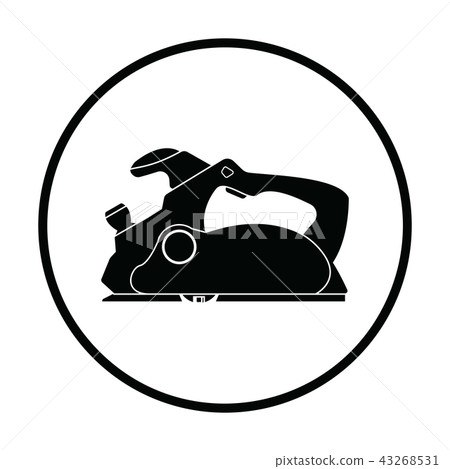 Electric planer icon 43268531