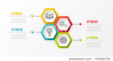 Business infograph with icons. Vector. Business infograph with icons. Vector. 43268730