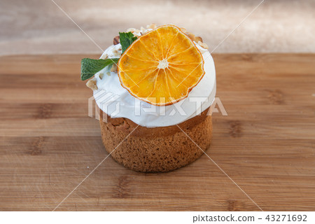 Easter, Easter cake with a complex composition, beautiful scenery, dried fruits Easter, Easter cake with a complex composition, beautiful scenery, dried fruits 43271692