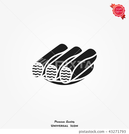 Wrap sandwich icon vector illustration 43271793