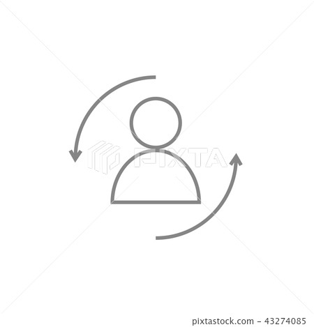 refresh and update profile icon - Stock Illustration [43274085] - PIXTA