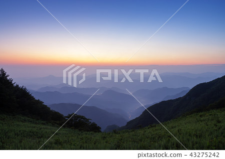 江原道,韓國,太白,Guinemil村 江原道,韓國,太白,Guinemil村 43275242