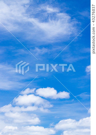 Midsummer blue sky 43276837