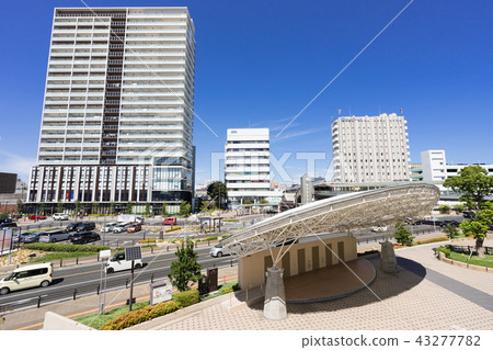 愛知縣刈谷市刈谷站廣場市風景米納庫魯廣場 愛知縣刈谷市刈谷站廣場市風景米納庫魯廣場 43277782