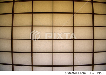 Shoji lattice Japanese architecture 43281950