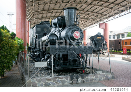 台灣苗栗苗栗鐵道博物館阿里山森林鐵道28號雪汽機車 43281954