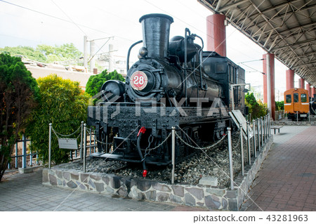 台灣苗栗苗栗鐵道博物館阿里山森林鐵道28號雪汽機車 台灣苗栗苗栗鐵道博物館阿里山森林鐵道28號雪汽機車 43281963