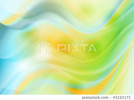 Colorful shiny waves abstract background - Stock Illustration [43283172 ...