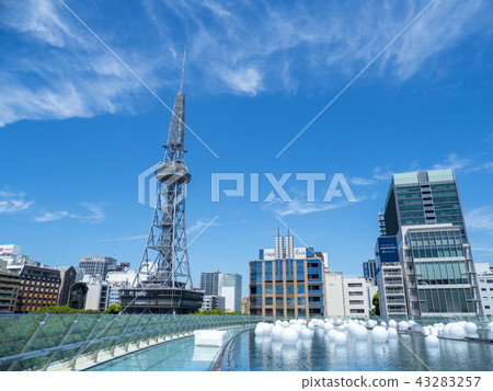 Oasis 21 and Nagoya TV tower Oasis 21 and Nagoya TV tower 43283257