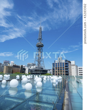 Nagoya city scenery in summer Nagoya city scenery in summer 43283302