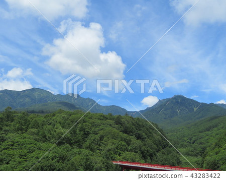 Yatsugatake and Higashi Ozawa Ohashi 43283422