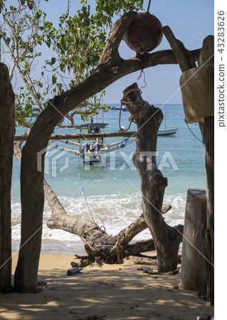 巴厘島沙努爾海灘印度尼西亞 43283626