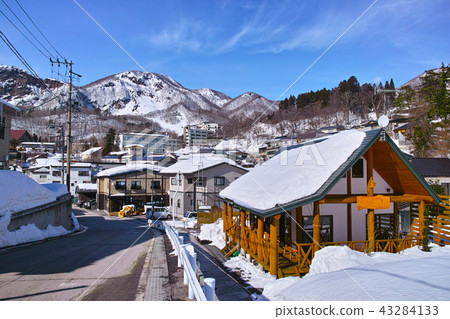 藏王溫泉在冬天 43284133