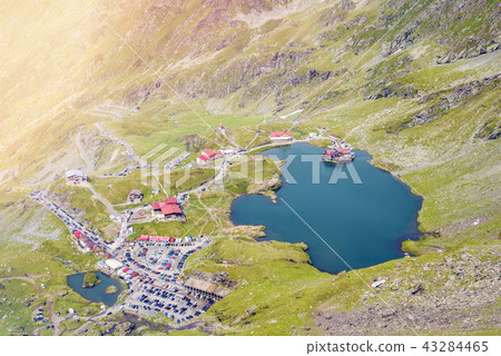 Balea Lake from top view 43284465