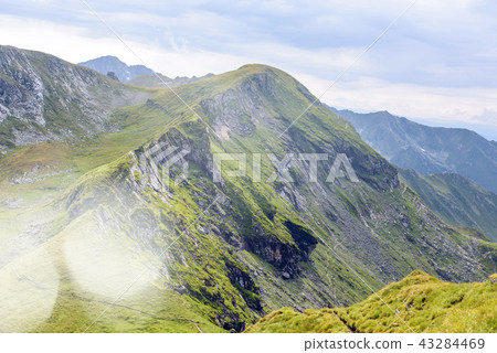 Fagaras Mountains from top view Fagaras Mountains from top view 43284469