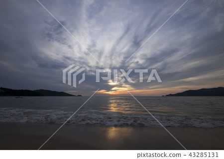 Phuket Patong Beach Sunset 43285131